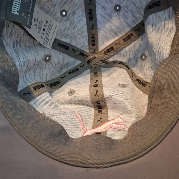 Puma Womens Evercat‎ Taylor Running Cap Grey/Pink - Picture 7 of 9